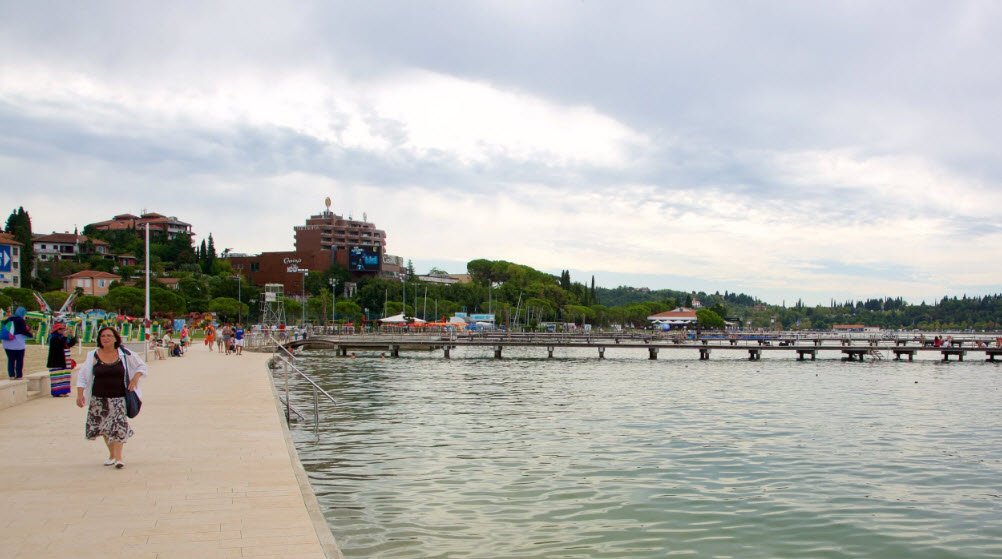 Portorož Beach, Portorož, Slovenian Littoral, Slovenia